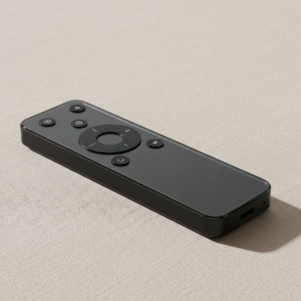 The Aevon remote control with minimalist design