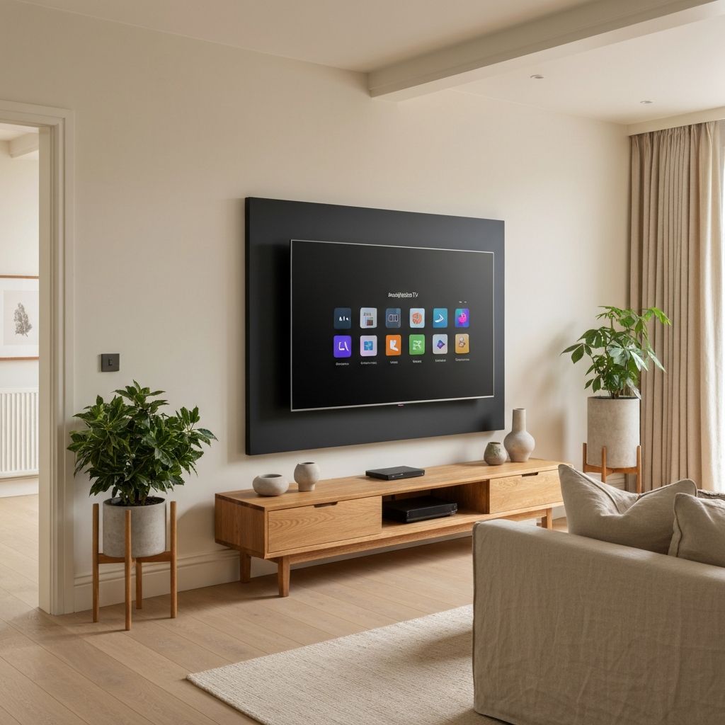 The Aevon in a modern minimalist living room setting